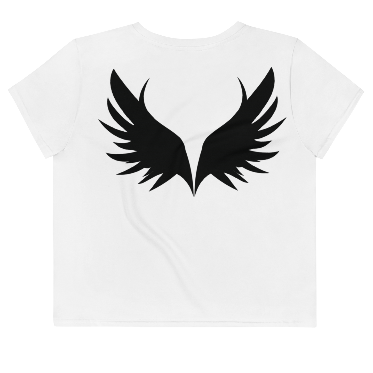 UNSYN Crop Top, BLACK Logo print