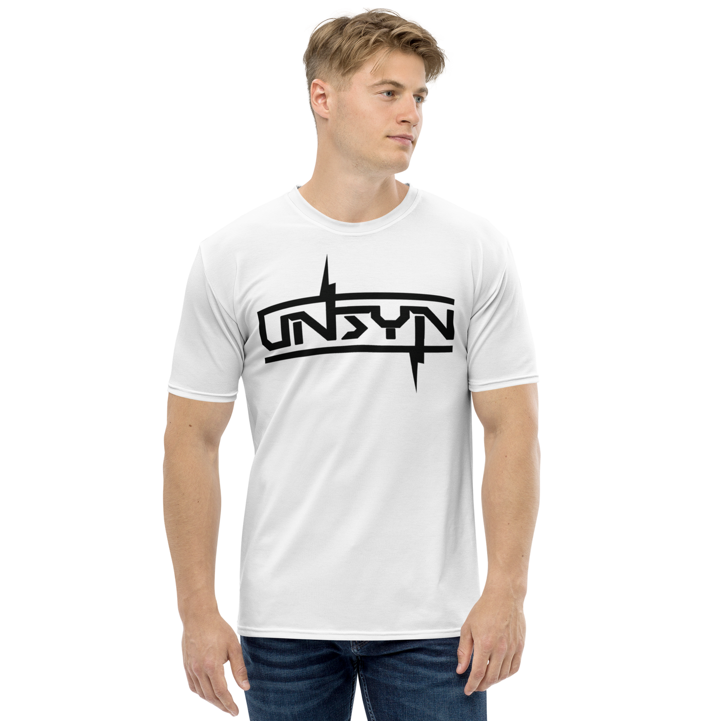 UNSYN T-Shirt, BLACK Logo print