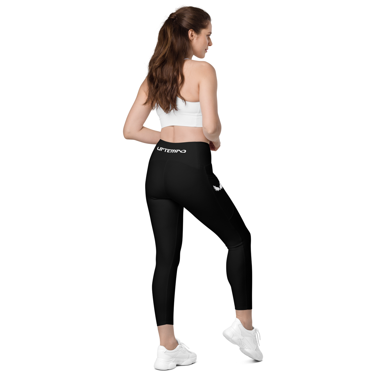 UNSYN Leggings - Crossover leggings with pockets 🏋🏽‍♀️