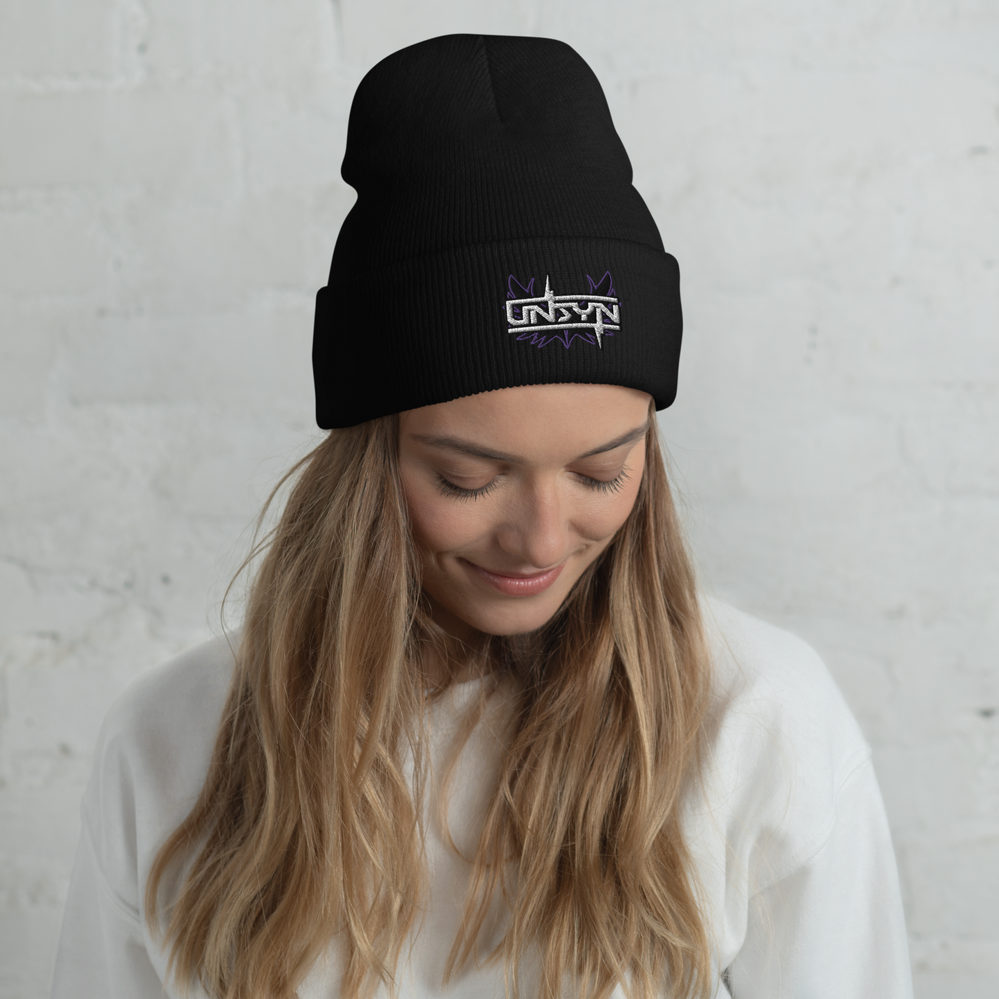 UNSYN Beanie - from Yupoong with embroidered (gestickt) logo