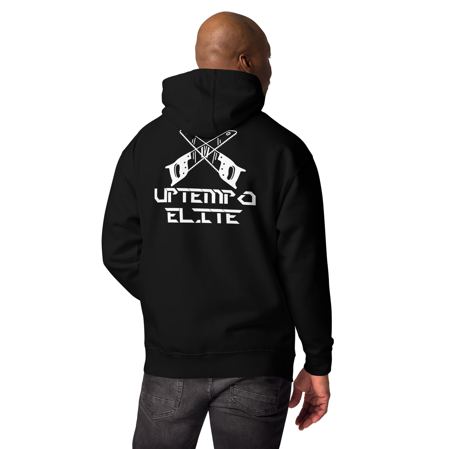 UNSYN Zaag Hoodie - Uptempo Elite, UNISEX, embroided (gestickt) & printed 🪚