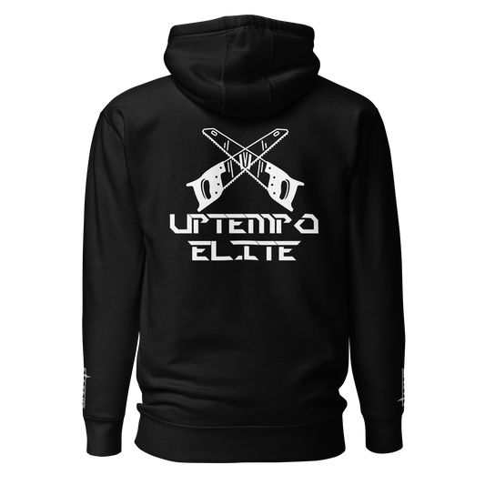 UNSYN Zaag Hoodie - Uptempo Elite, UNISEX, embroided (gestickt) & printed 🪚