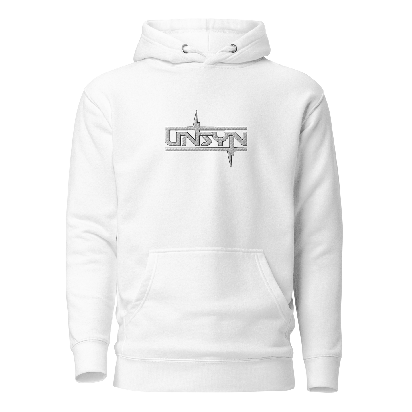 UNSYN Regular Hoodie - UNISEX, embroided (gestickt)