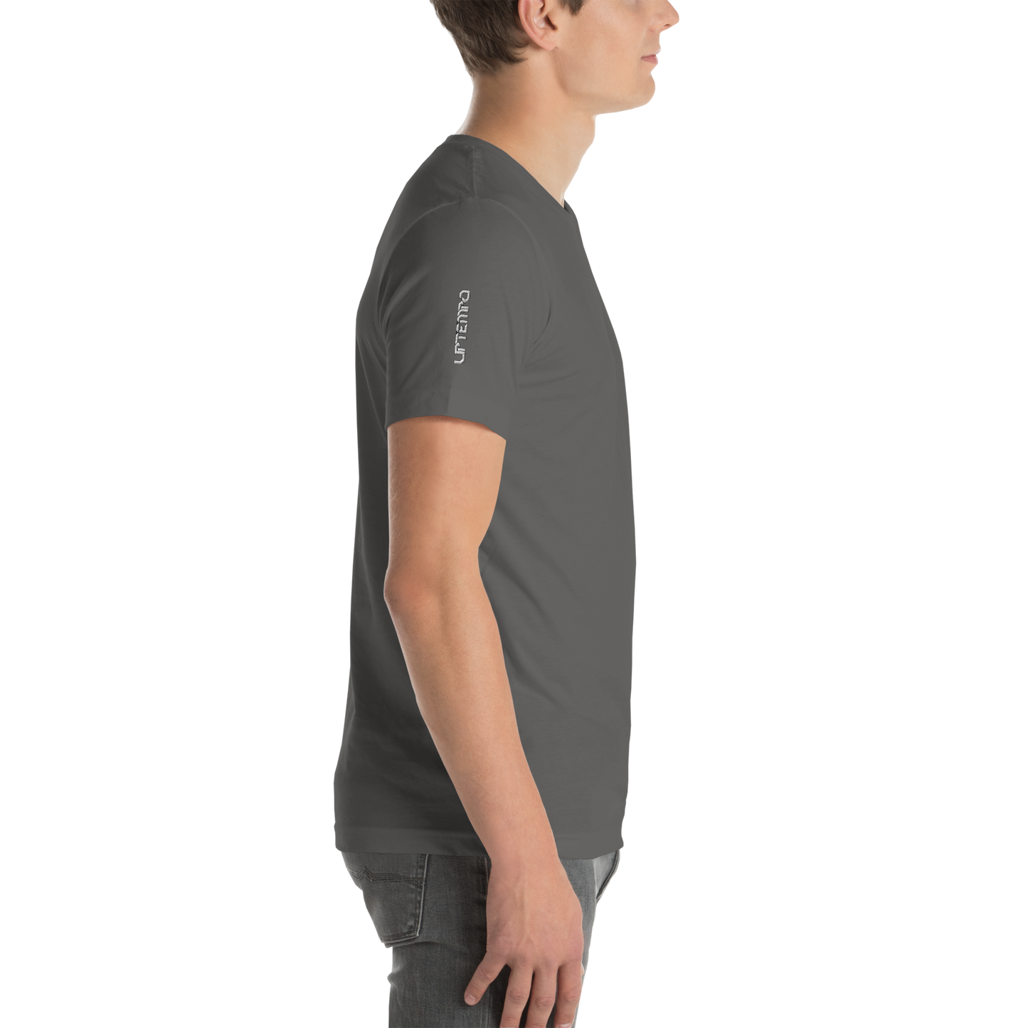 UNSYN Regular T-Shirt, 100% Cotton, UNISEX, embroided (gestickt) logo, front left