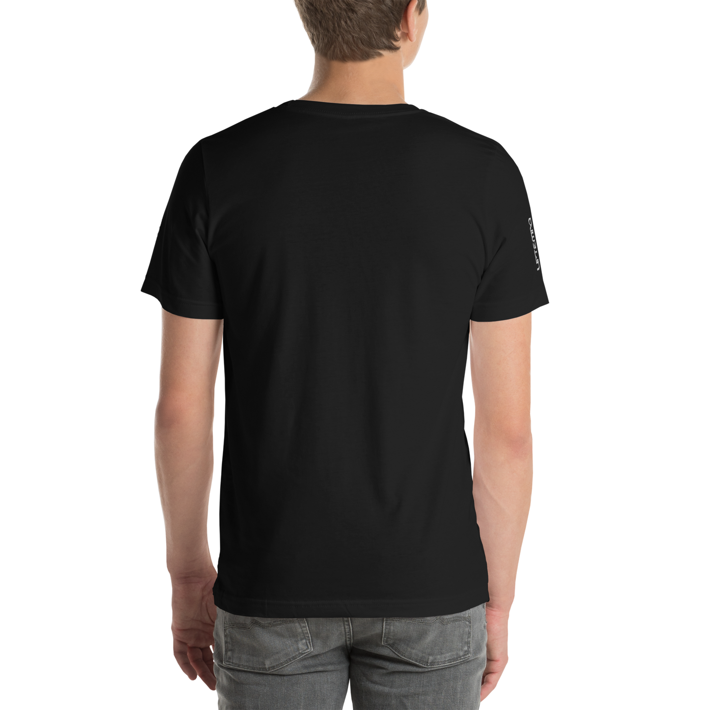 UNSYN Regular T-Shirt, 100% Cotton, UNISEX, embroided (gestickt) logo, front left