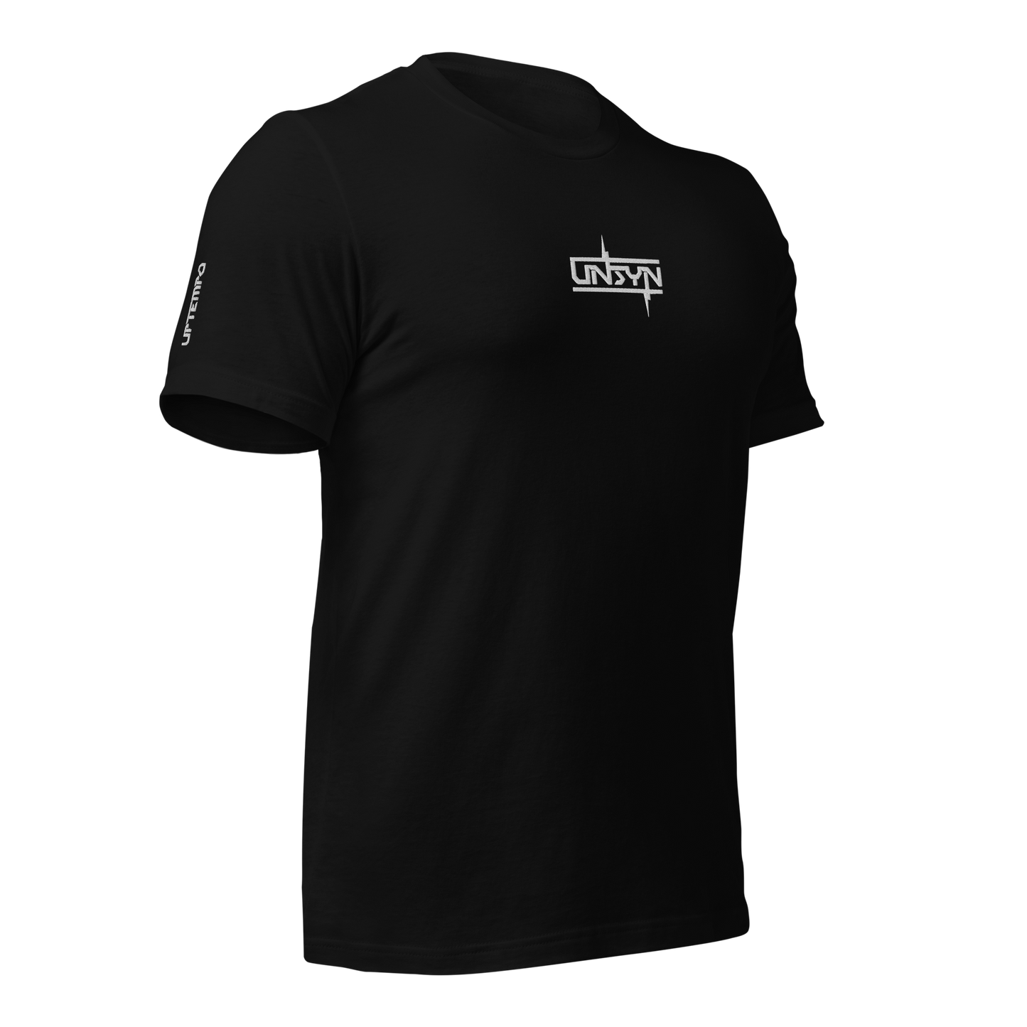 UNSYN Regular T-Shirt, 100% Cotton, UNISEX, embroided (gestickt) logo, front