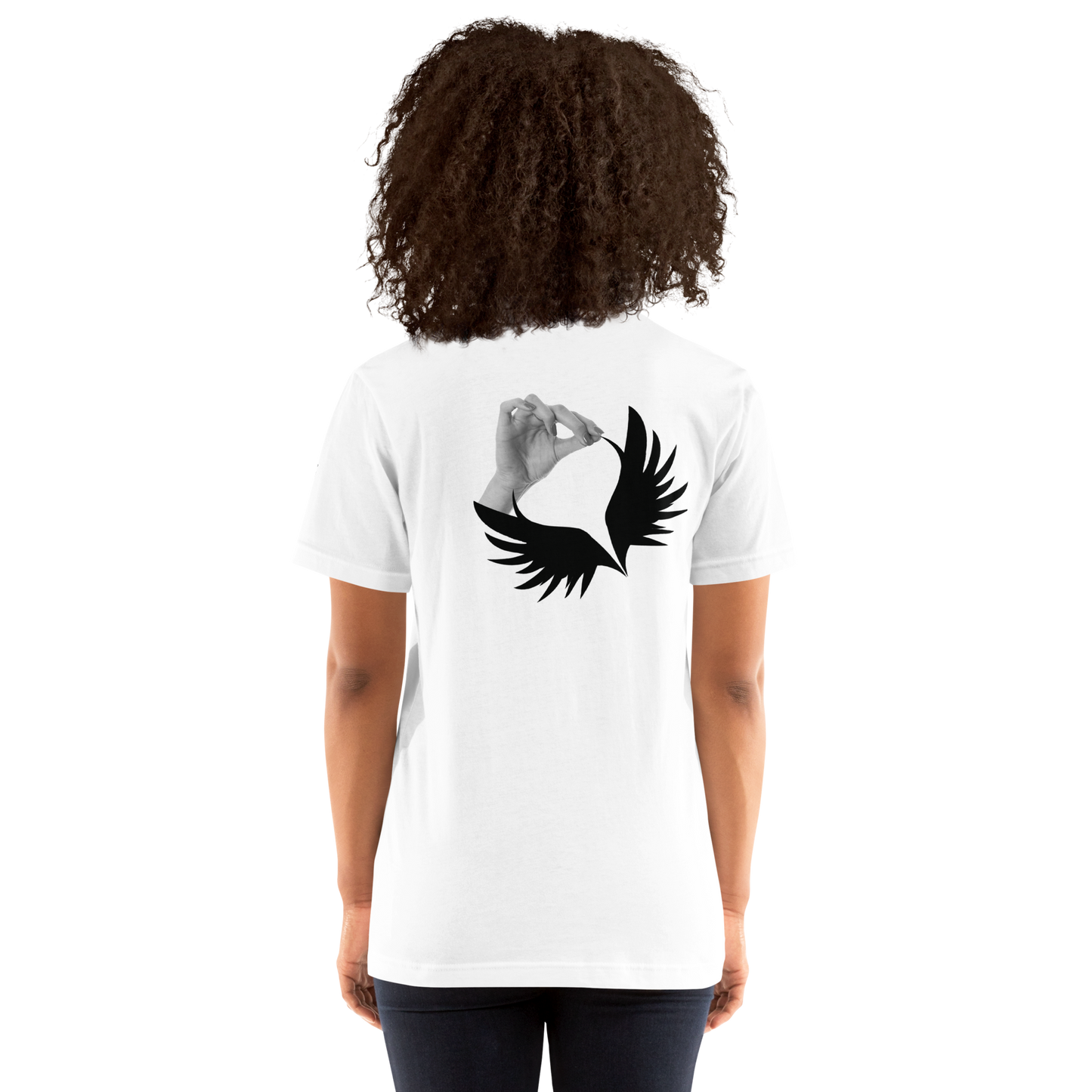 SALTYSYN LIMITED EDITION T-shirt, 100% katoen, UNISEX, ZWART geborduurd (gestickt) logo &amp; print