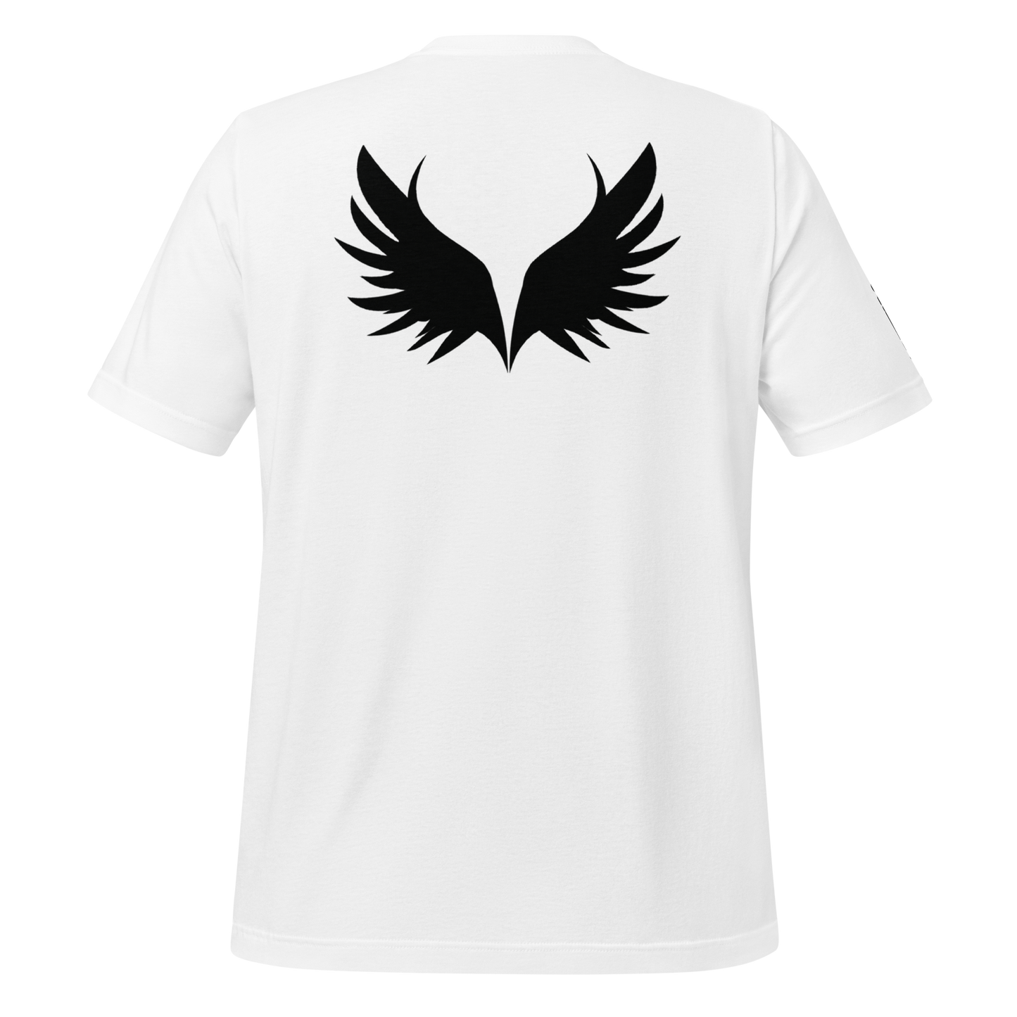 UNSYN Regular T-Shirt, 100% Cotton, UNISEX, BLACK embroided (gestickt) logo & print